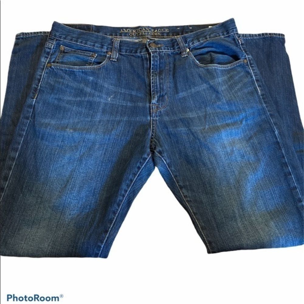 American Eagle Dark Blue Jeans Men's Size 36/32